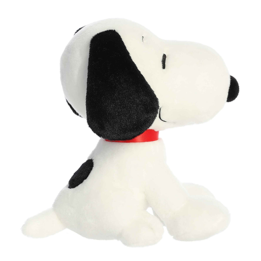 Aurora Peanuts Seated Snoopy 9 inch Plush Stuffed Animal Toy