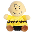 Aurora Peanuts Palm Pals Charlie Brown 5 inch Plush Stuffed Animal Toy #40472