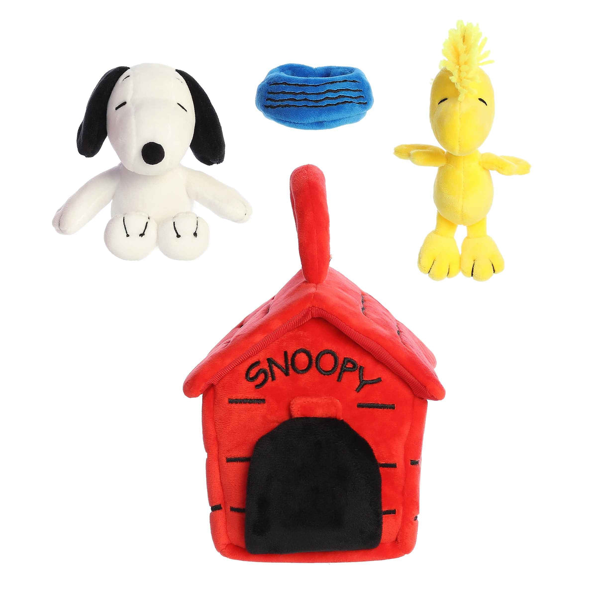 Aurora Peanuts Snoopy's Dog House Playset 8 inch Plush Stuffed Animal Toy