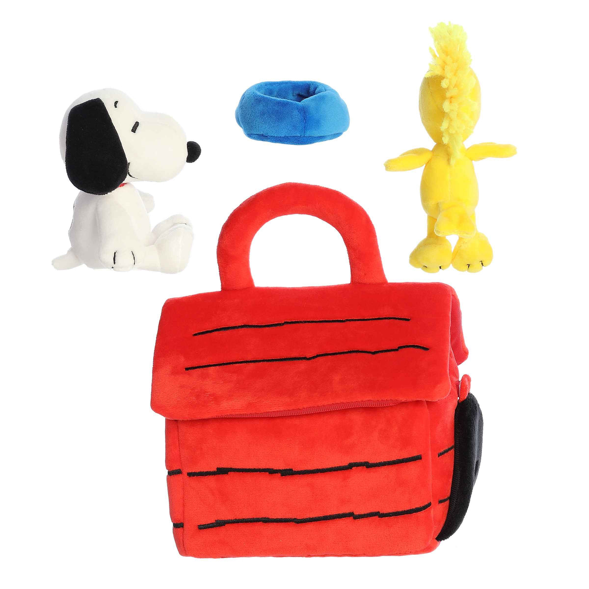 Aurora Peanuts Snoopy's Dog House Playset 8 inch Plush Stuffed Animal Toy