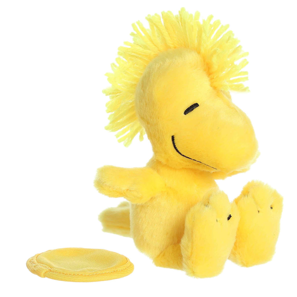 Aurora Peanuts Shoulderkins Woodstock 5 inch Plush Stuffed Animal Toy