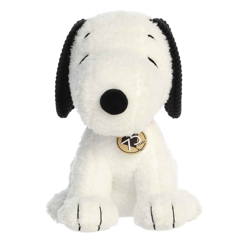 Aurora Peanuts 75th Anniversary Snoopy 10 inch Plush Stuffed Animal Toy