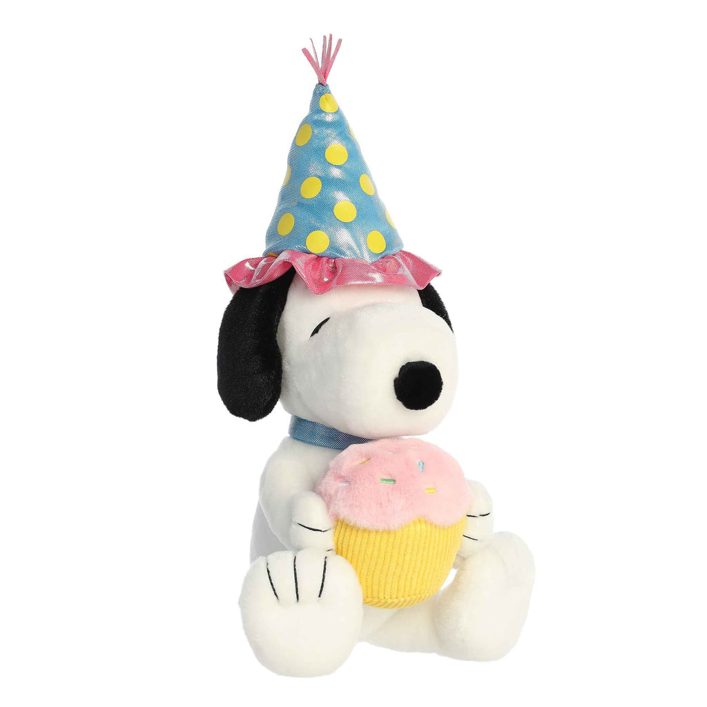 Aurora Peanuts Birthday Snoopy 12 inch Plush Stuffed Animal Toy