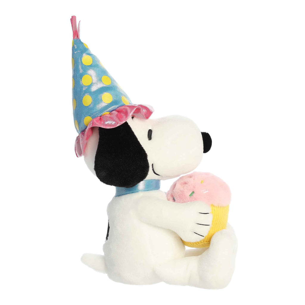 Aurora Peanuts Birthday Snoopy 12 inch Plush Stuffed Animal Toy