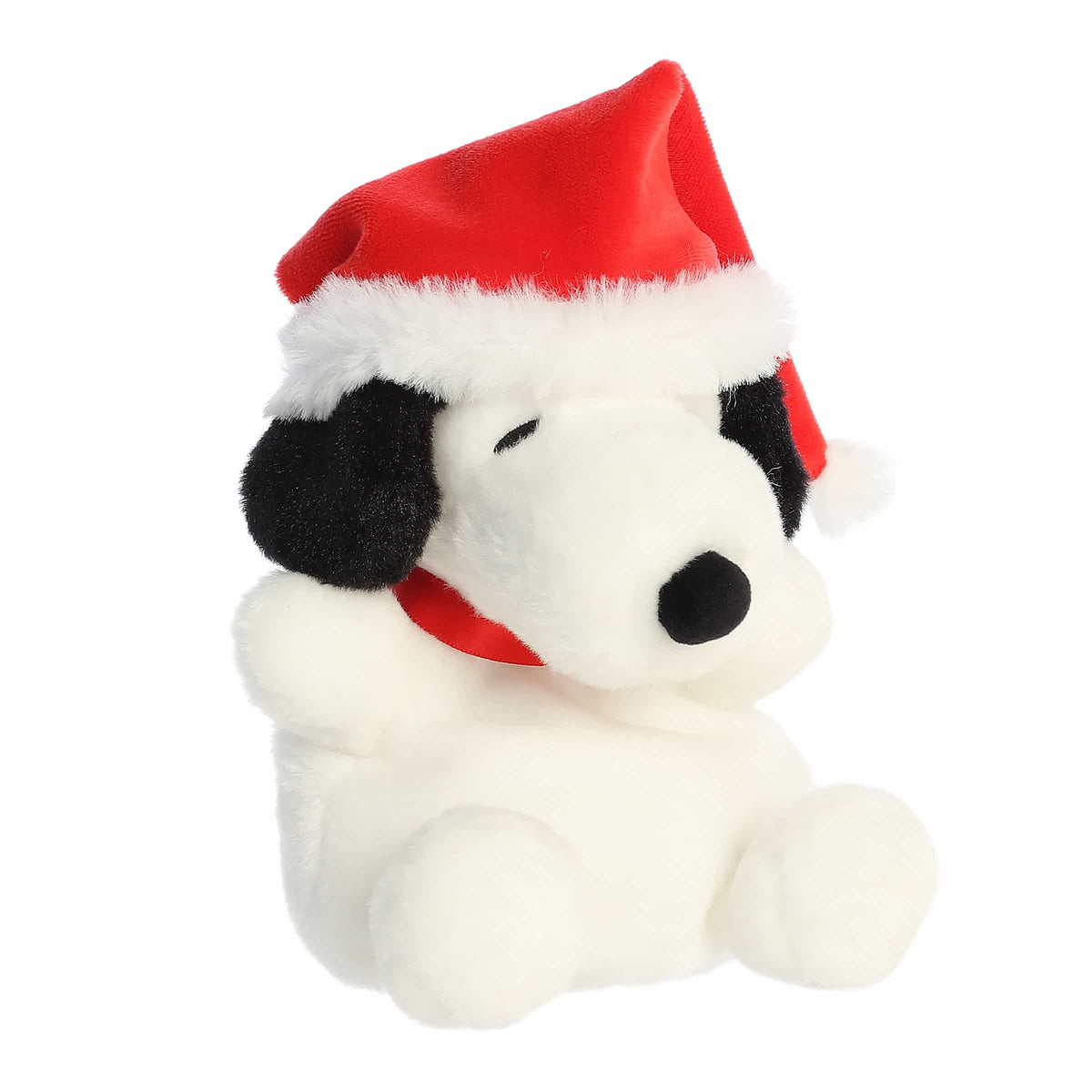 Santa Snoopy Palm Pals plush view 3