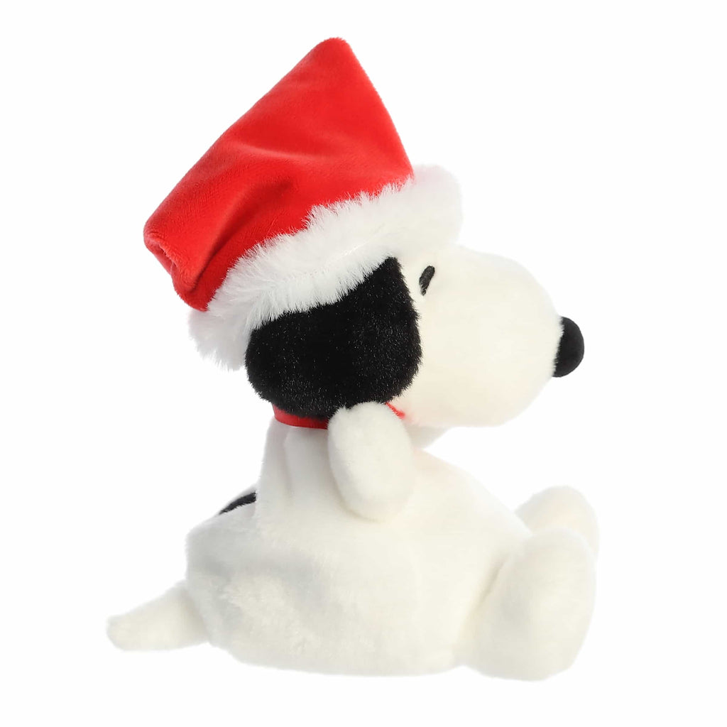 Santa Snoopy Palm Pals plush view 4