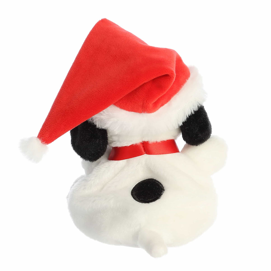 Santa Snoopy Palm Pals plush view 5