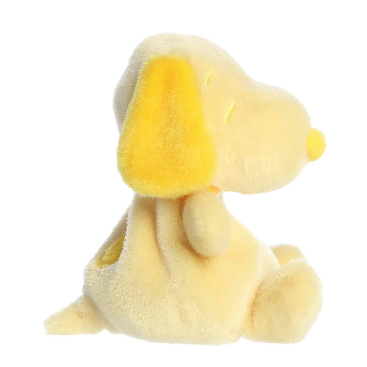 Aurora Peanuts Palm Pals Snoopy Yellow 5 inch Plush Stuffed Animal Toy