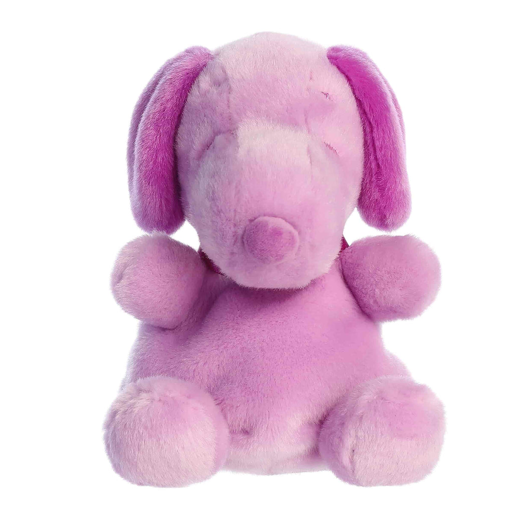 Aurora Peanuts Palm Pals Snoopy Purple 5 inch Plush Stuffed Animal Toy