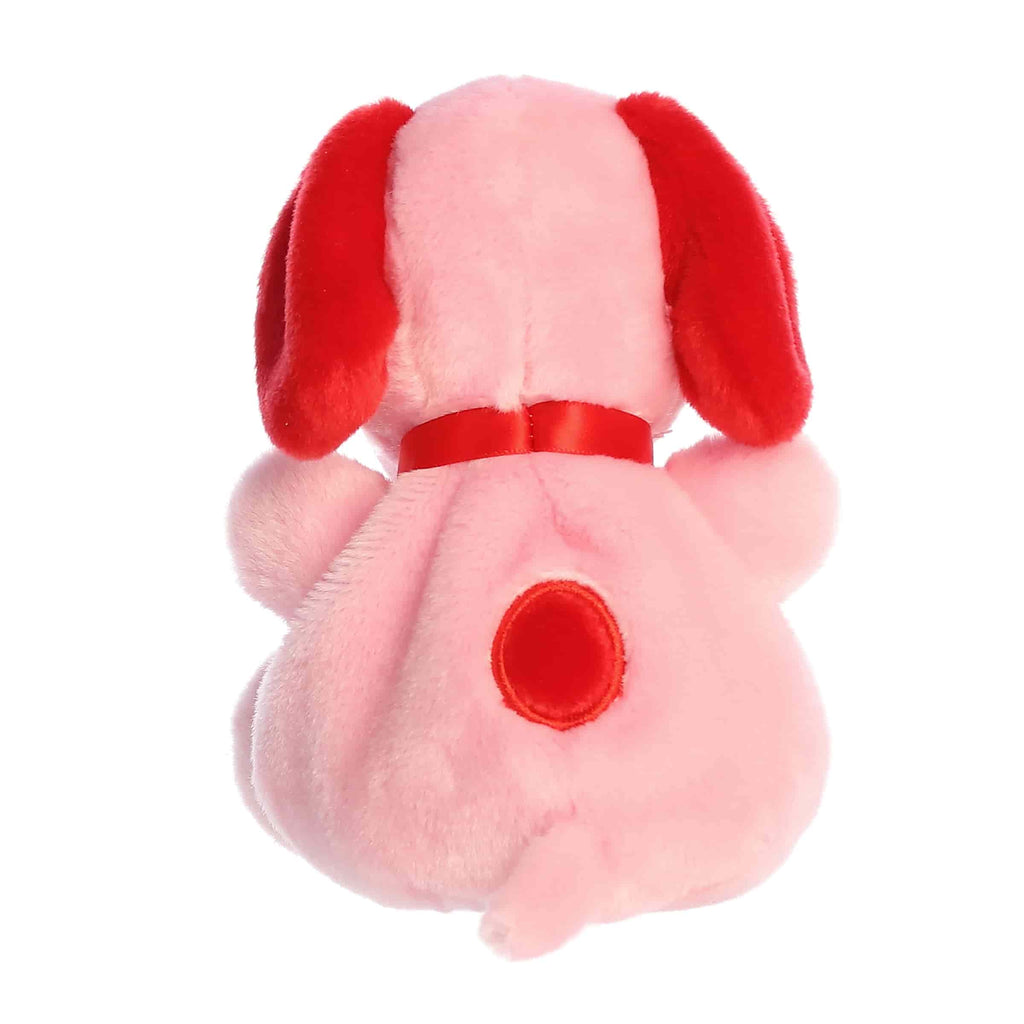 Aurora Palm Pals Valentine Snoopy Red Pink 5 inch Plush Stuffed Animal Toy