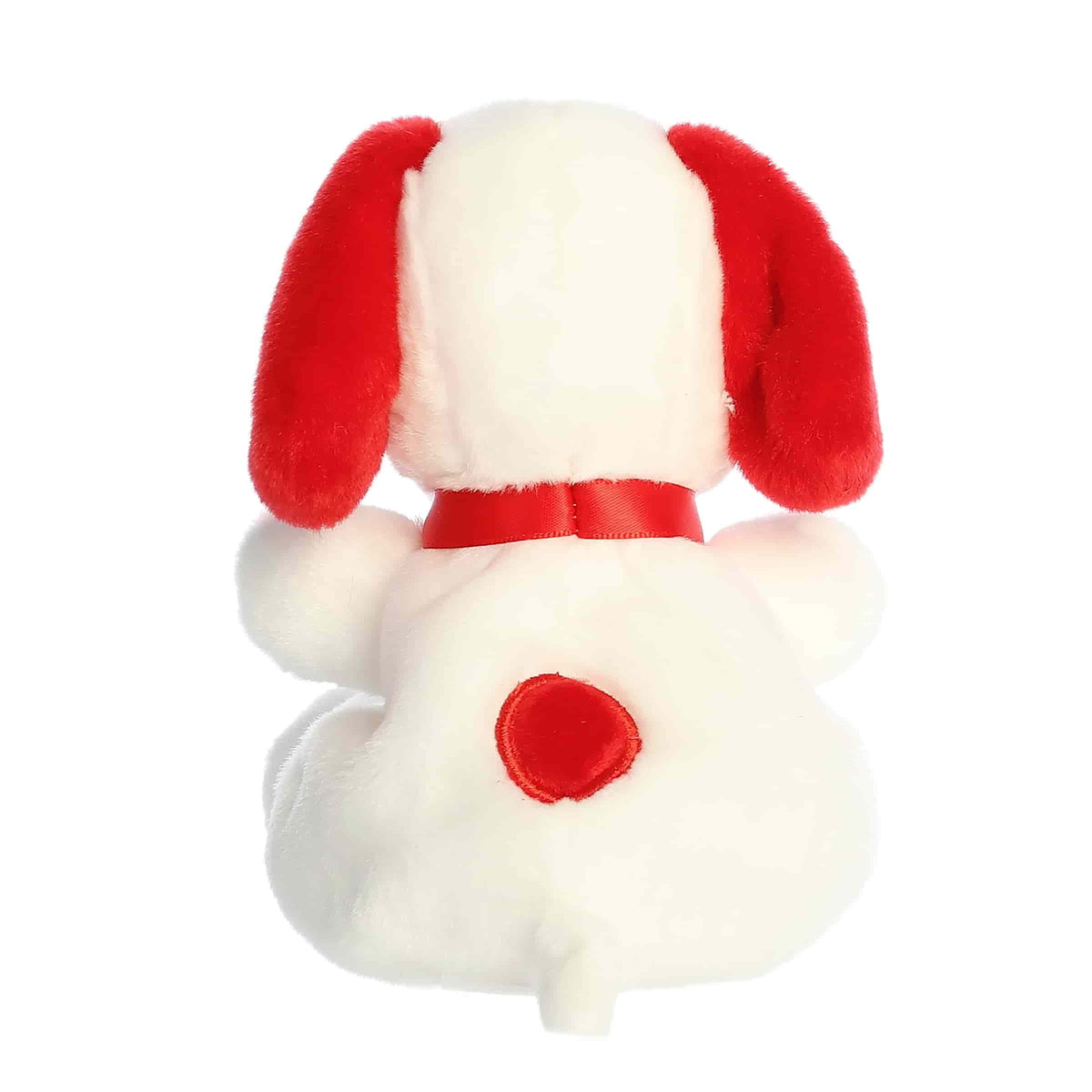 Aurora Palm Pals Valentine Snoopy Red White 5 inch Plush Stuffed Animal Toy