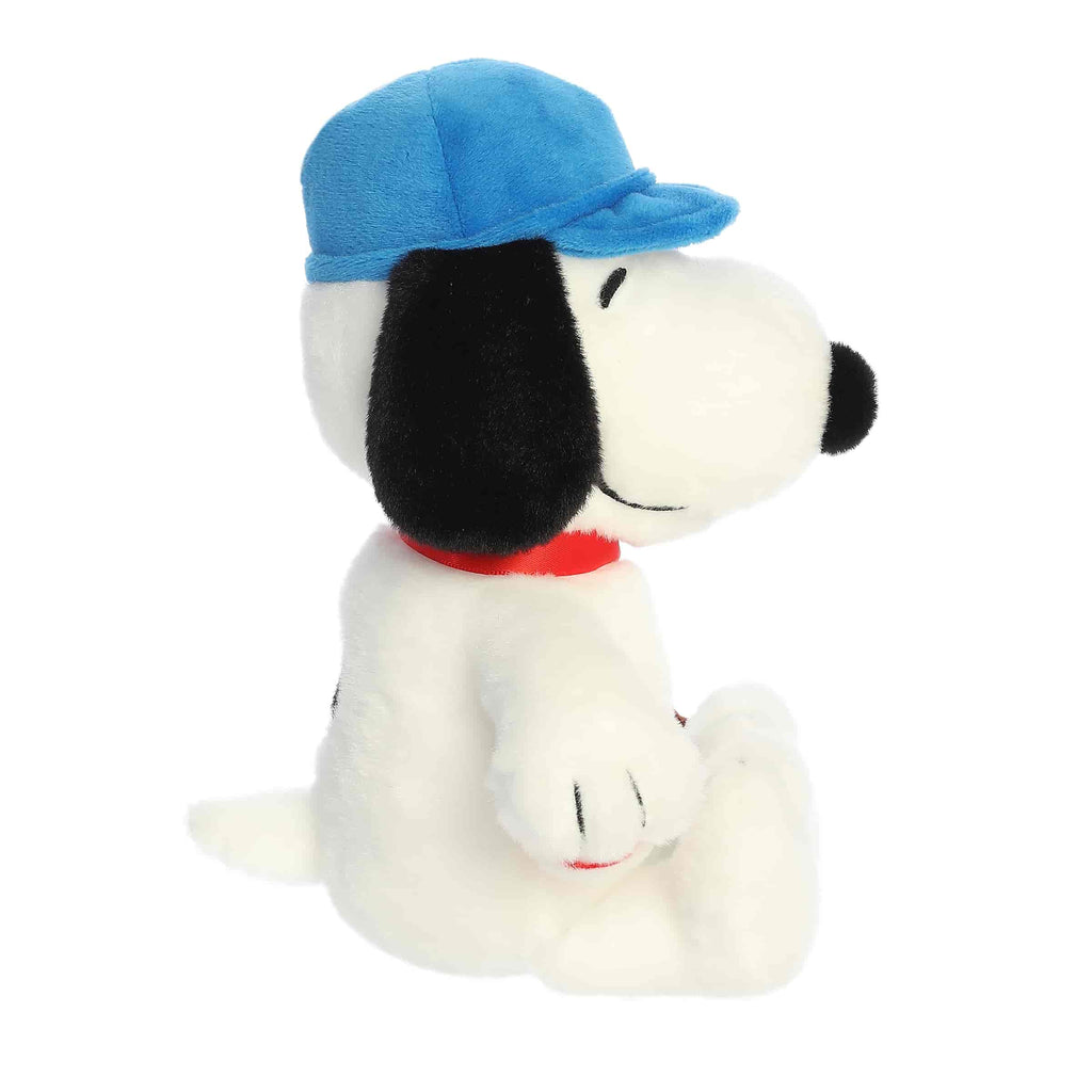 Aurora Peanuts Baseball Snoopy 8 inch Plush Stuffed Animal Toy