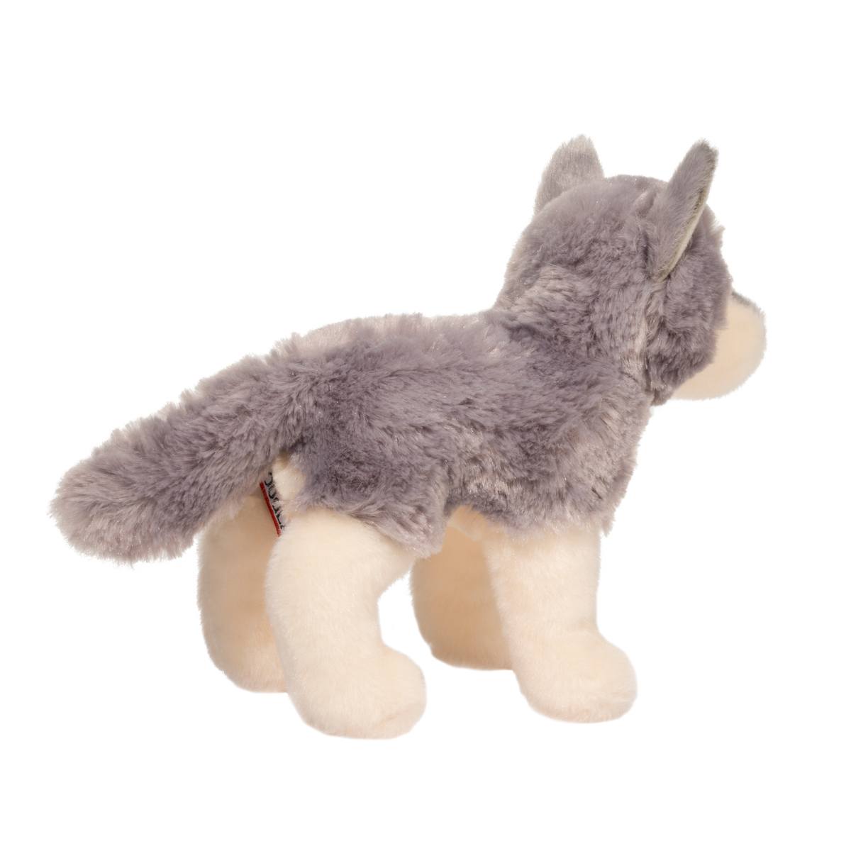 Douglas Cuddle Ashes Wolf 8" Plush Stuffed Animal Toy #4036