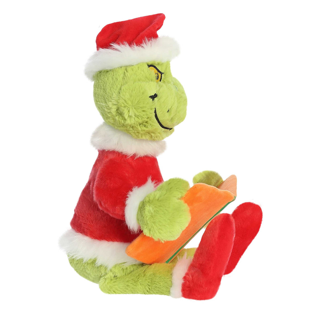 Aurora Whimsical Dr. Seuss Storytime Grinch Plush Stuffed Animal Toy 16" #15240
