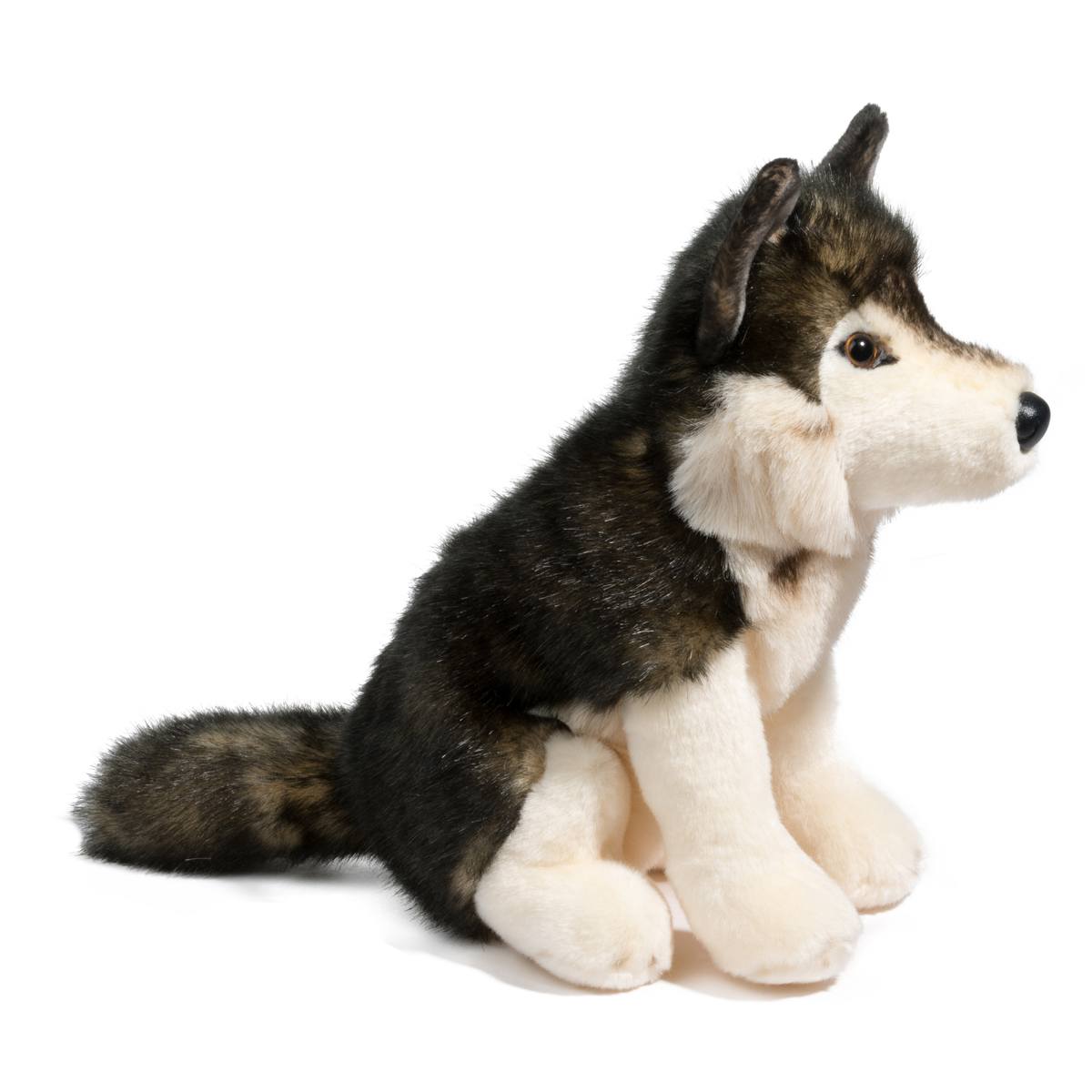 Douglas Cuddle Atka Wolf 11" Plush Stuffed Animal Toy #1833