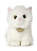Aurora Miyoni - 7.5" Angora Kitten, White 26220 Plush Stuffed Animal Toy