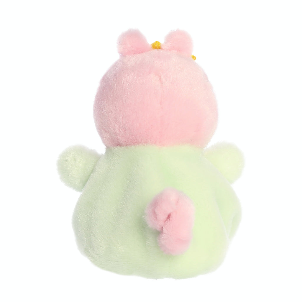 Aurora Peppa Pig Palm Pals Baby Evie With Bib 5 inch Plush Stuffed Animal Toy