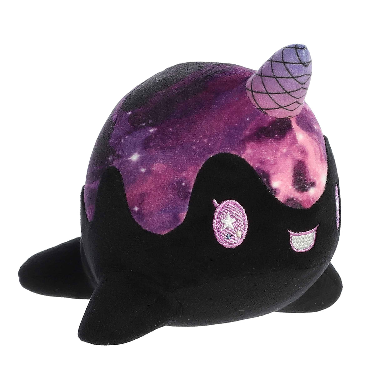Aurora Tasty Peach Space Nomwhals - Galaxy 7 inch Plush Stuffed Animal Toy