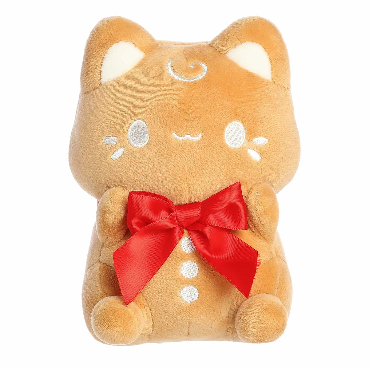 Aurora Tasty Peach Gingerbread Cookie Meowchi 7 inch Plush Stuffed Animal Toy