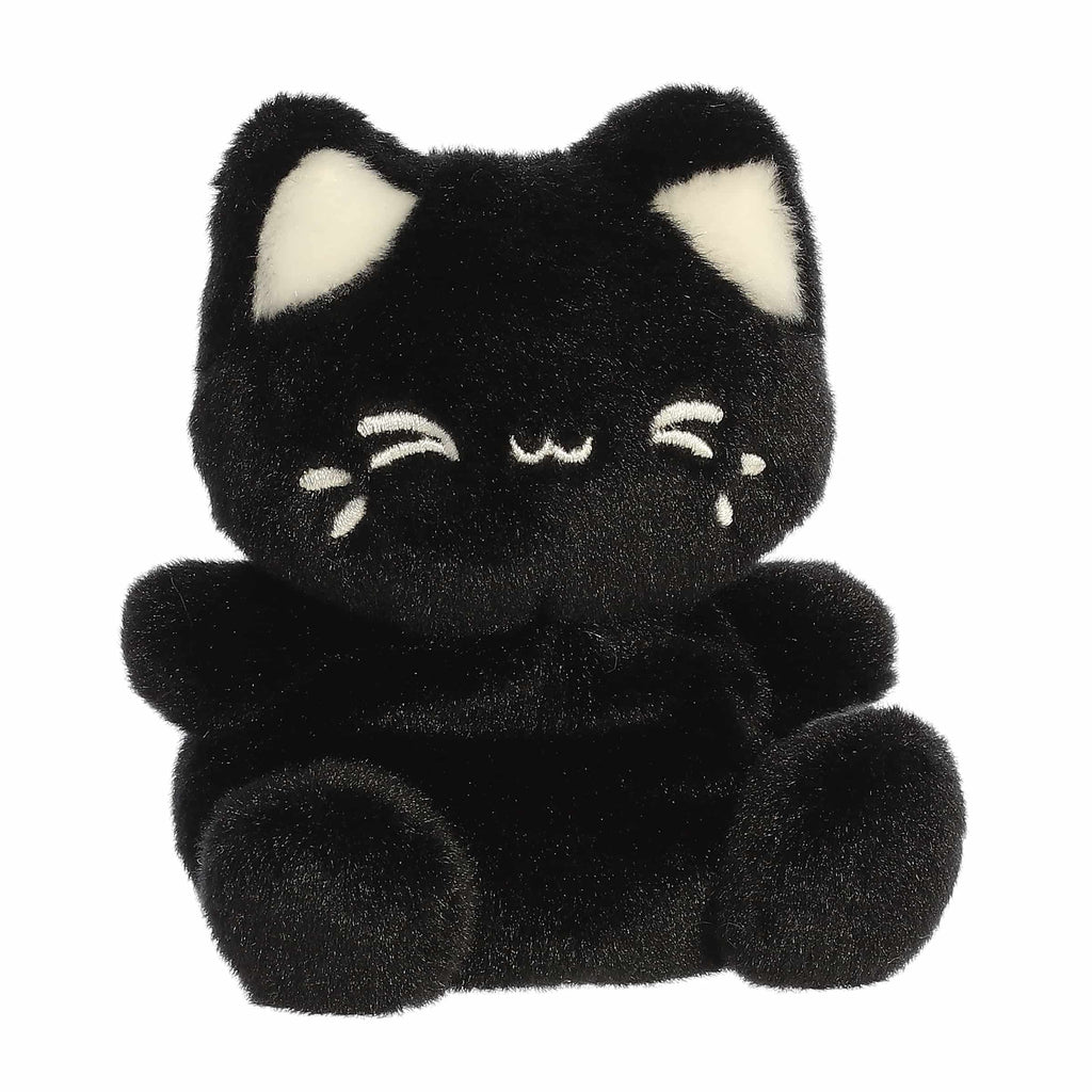 Black Sesame Meowchi Palm Pals plush view 2