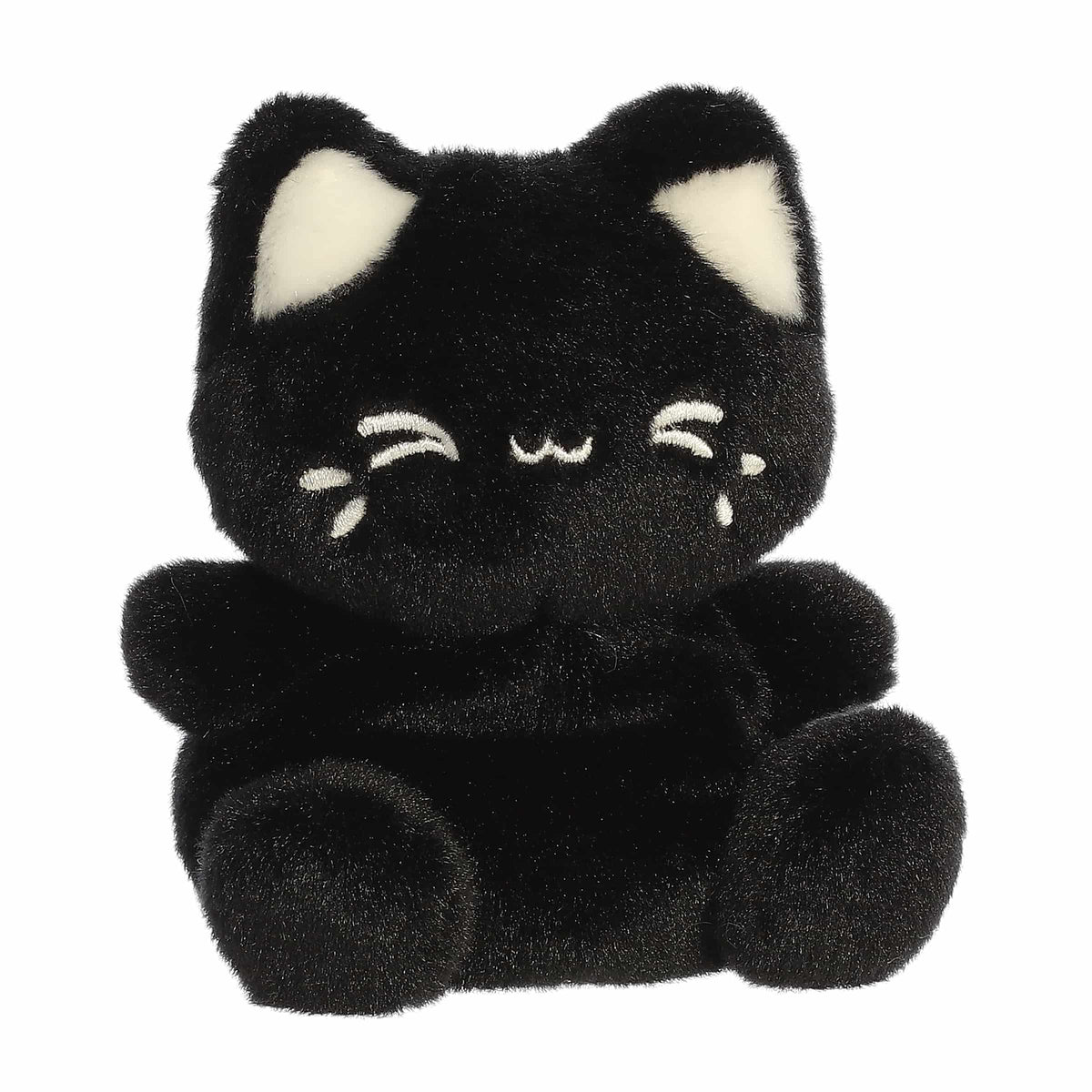 Black Sesame Meowchi Palm Pals plush view 2