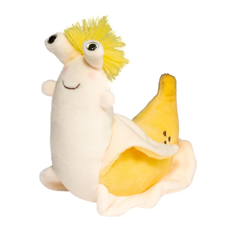 Douglas Cuddle Vinnie Banana Slug Macaroon 8" Plush Stuffed Animal Toy #4735