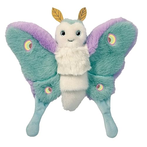 Douglas Cuddle Juniper Luna Moth 10" Plush Stuffed Animal Toy #1608