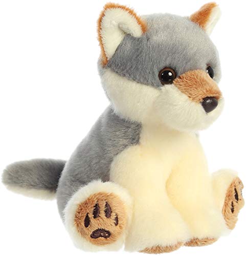 Aurora Lil Monty Moose Lil Wiley Wolf - 5" 03514 Plush Stuffed Animal Toy