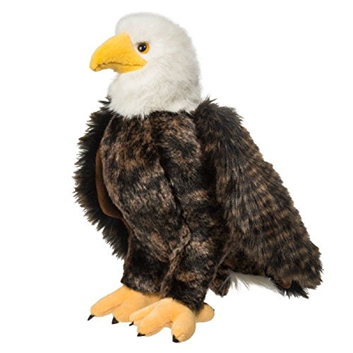 Douglas Cuddle Adler Bald Eagle 12" Plush Stuffed Animal Toy #258