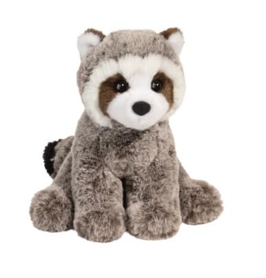 Douglas Cuddle Mini Rudie Soft Raccoon 7" Plush Stuffed Animal Toy #4440