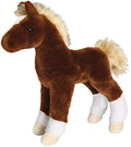 Douglas Cuddle Teak Chestnut Foal 10" Plush Stuffed Animal Toy #4542