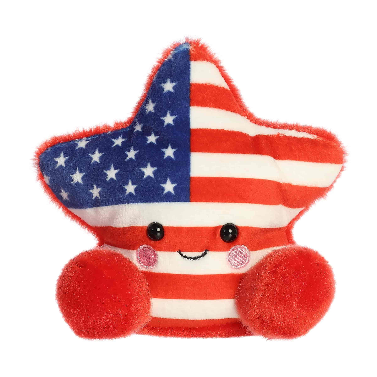 Aurora Palm Pals Americana Star 5" Plush Stuffed Animal Toy #34171