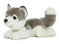 Aurora Realistic Miyoni Husky Gray 11 " 10834 Plush Stuffed Animal Toy