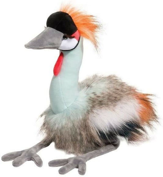 Douglas Cuddle Nia African Crowned Crane Plush Stuffed Animal Toy #4276