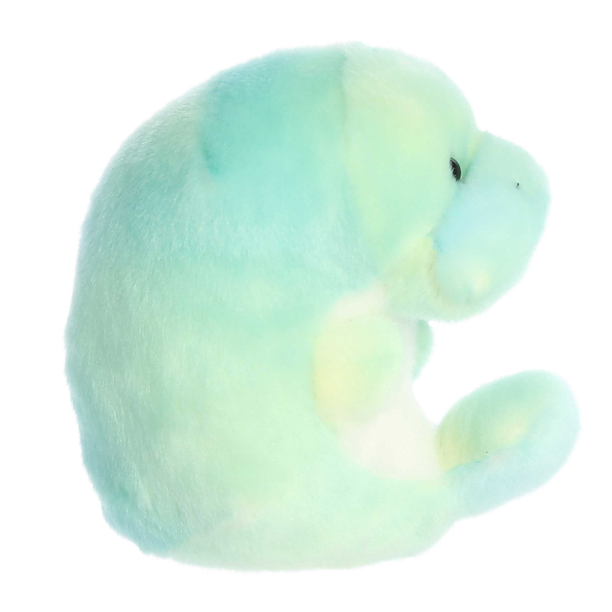 Aurora Round Rolly Pet Myrtle Manatee Plush Stuffed Animal Toy 5" #16433