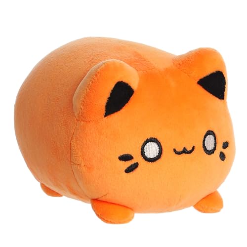Aurora Tasty Peach Kinetic Orange Meowchi Plush Stuffed Animal Toy 7" #14335