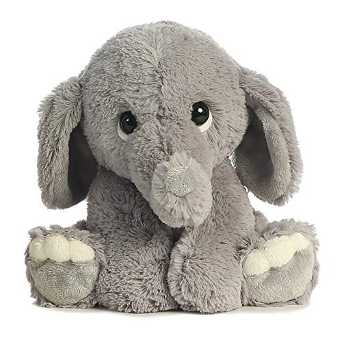 Aurora ebba 10" Lil' Benny Phant Grey 03414 Plush Stuffed Animal Toy