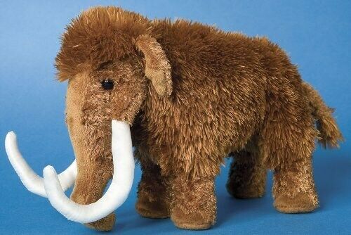 Douglas Cuddle Everett Woolly Mammoth 8" Plush Stuffed Animal Toy #3775