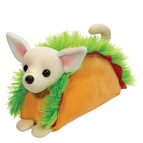 Douglas Cuddle Taco Chihuahua Macaroon 8" Plush Stuffed Animal Toy #4722