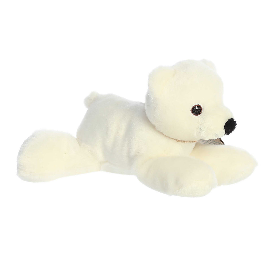 Aurora 8" Eco Softies Polar Bear Plush Stuffed Animal Toy #35134
