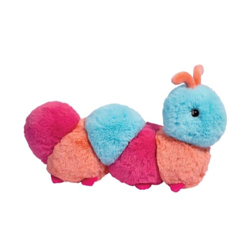 Douglas Cuddle Munchie Pink Caterpillar Soft 11" Plush Stuffed Animal Toy #1533