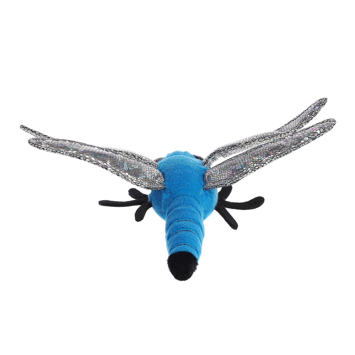 Aurora Realistic Miyoni Blue Dasher Dragonfly Plush Stuffed Animal Toy #26519
