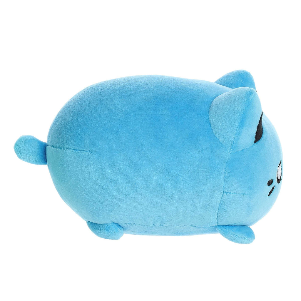 Aurora Tasty Peach Electric Blue Meowchi Plush Stuffed Animal Toy 7" #14333