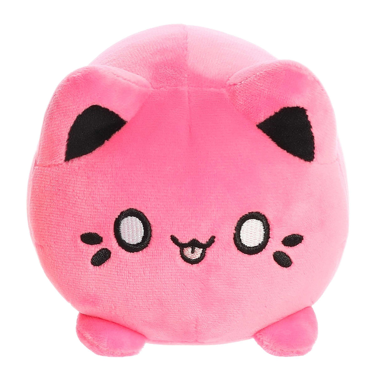 Aurora Tasty Peach Vivid Pink Meowchi Plush Stuffed Animal Toy 7" #14331
