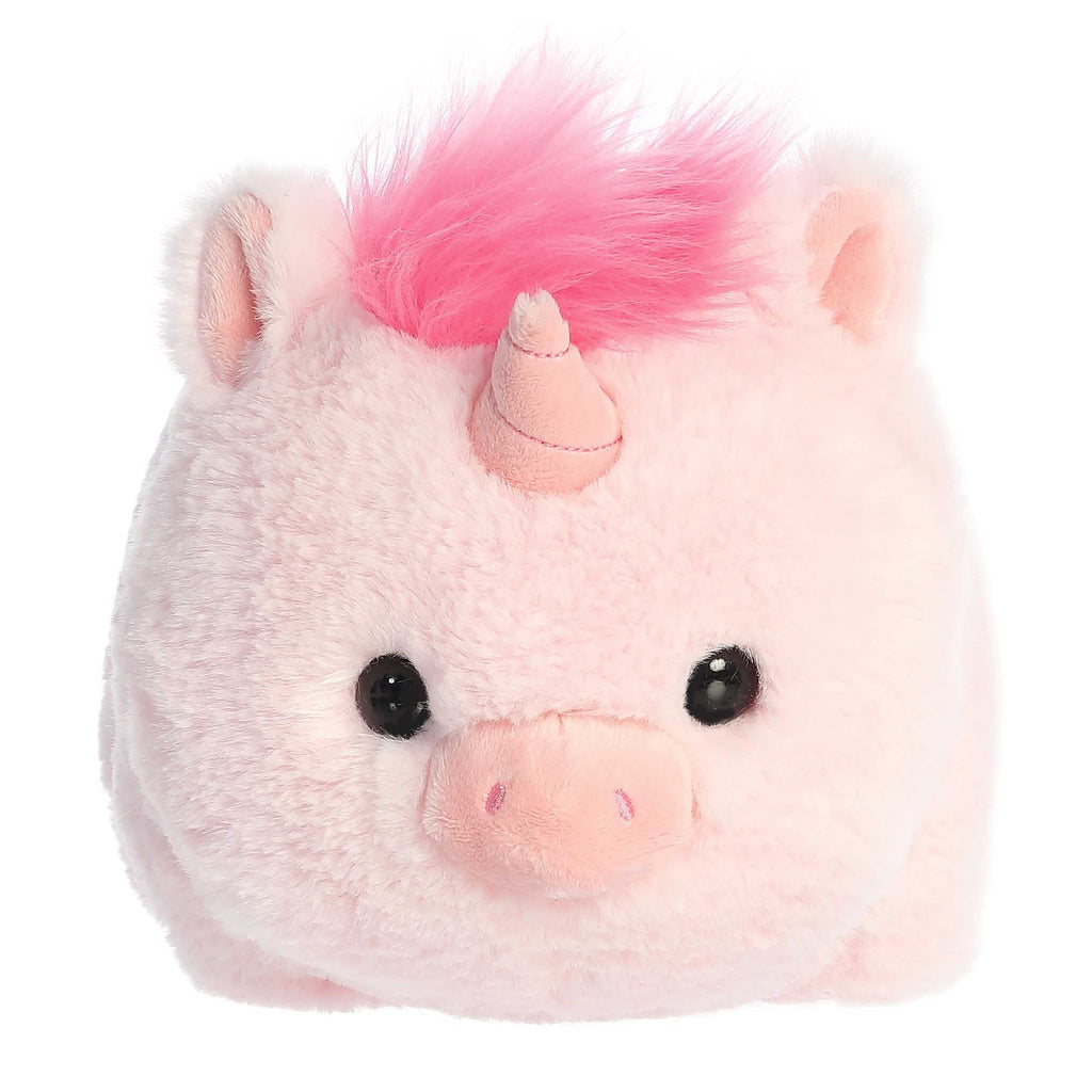 Bubblegum Unicorn Spudsters plush view 2