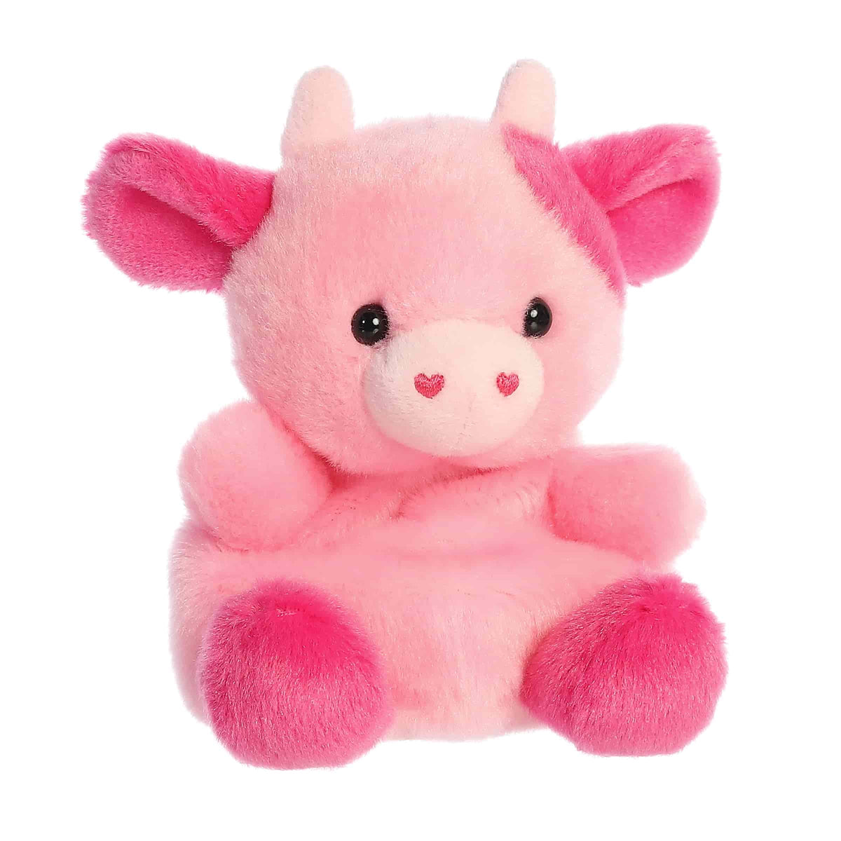 Blossom Pink Cow Palm Pals plush view 2