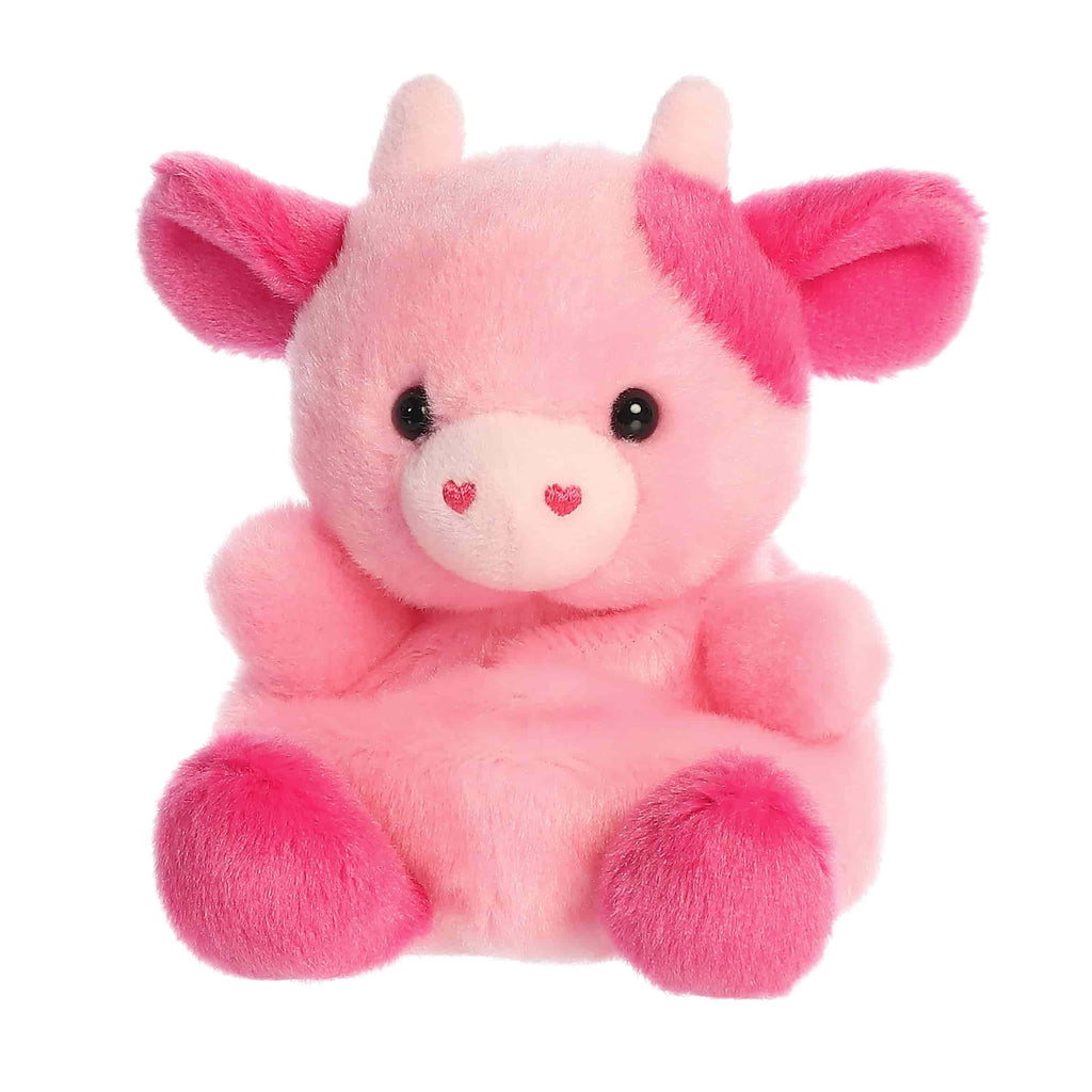 Blossom Pink Cow Palm Pals plush view 5