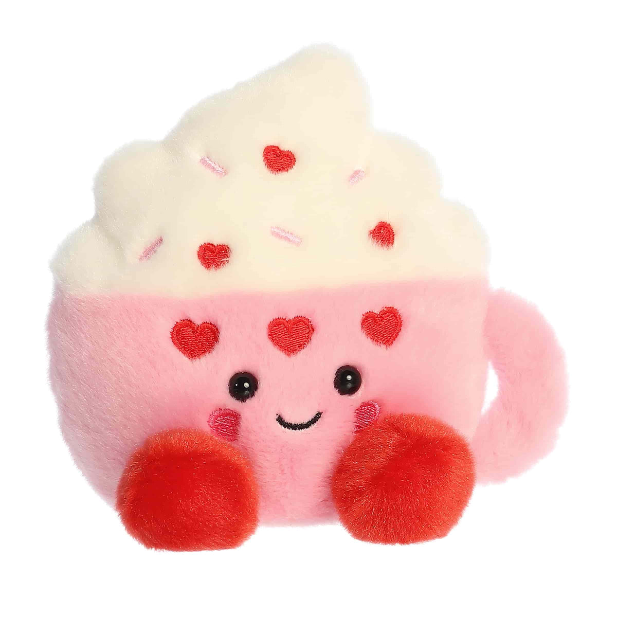 Harper Heart Latte Palm Pals plush view 2