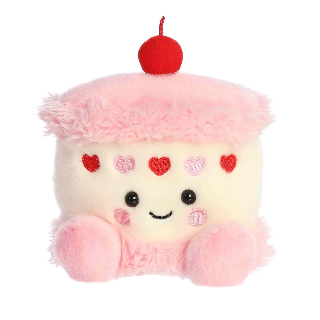 Aurora Palm Pals Jubi Heart Cake 5 inch Plush Stuffed Animal Toy