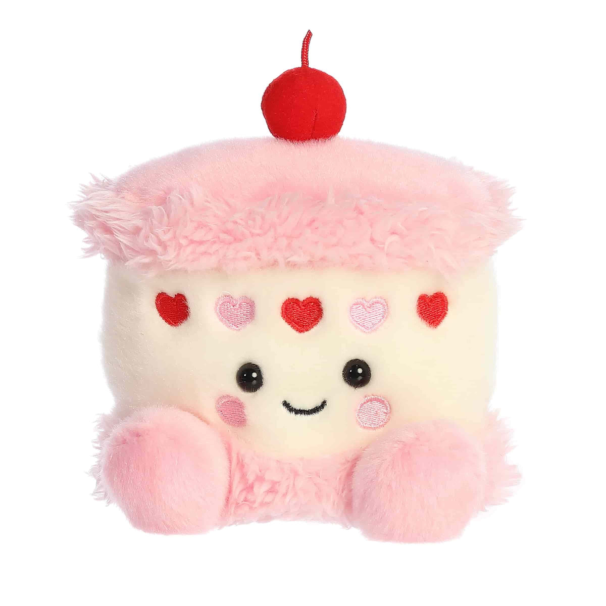 Aurora Palm Pals Jubi Heart Cake 5 inch Plush Stuffed Animal Toy